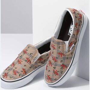 Unisex Vans checkered slip on women’s size 8